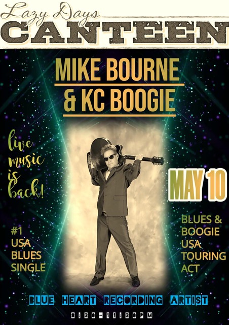 Mike Bourne Band & KC Boogie at Lazy Days Canteen